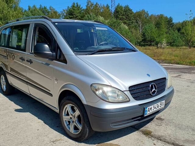 Сірий Мерседес Віто, об'ємом двигуна 2.1 л та пробігом 214 тис. км за 8500 $, фото 2 на Automoto.ua