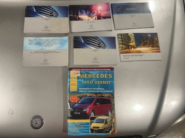 Сірий Мерседес Віто, об'ємом двигуна 2.1 л та пробігом 214 тис. км за 8500 $, фото 21 на Automoto.ua