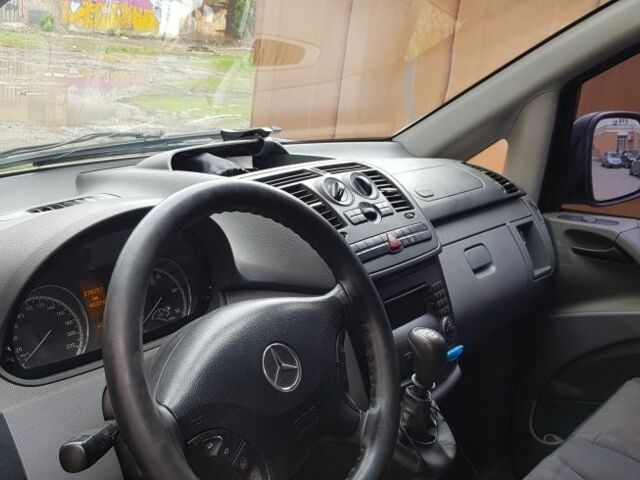 Серый Мерседес Вито, объемом двигателя 2.1 л и пробегом 294 тыс. км за 6550 $, фото 7 на Automoto.ua