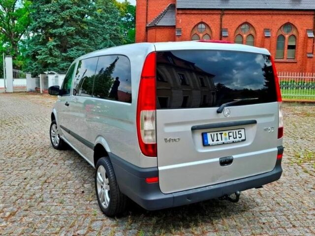 Серый Мерседес Вито, объемом двигателя 2.2 л и пробегом 281 тыс. км за 8729 $, фото 5 на Automoto.ua