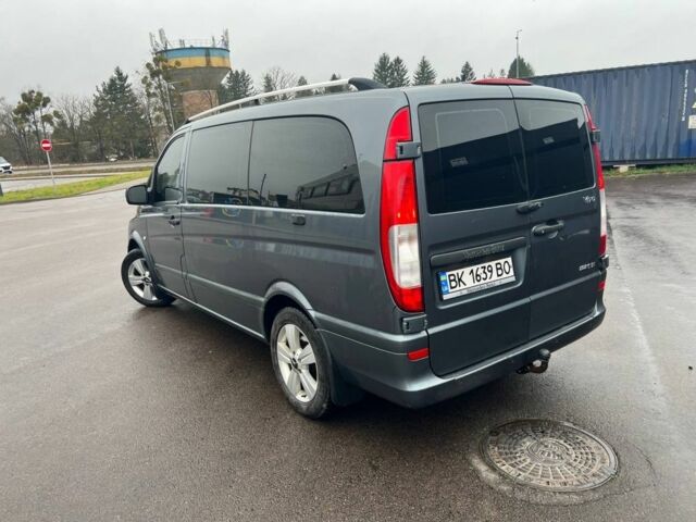 Серый Мерседес Вито, объемом двигателя 3 л и пробегом 262 тыс. км за 13500 $, фото 3 на Automoto.ua