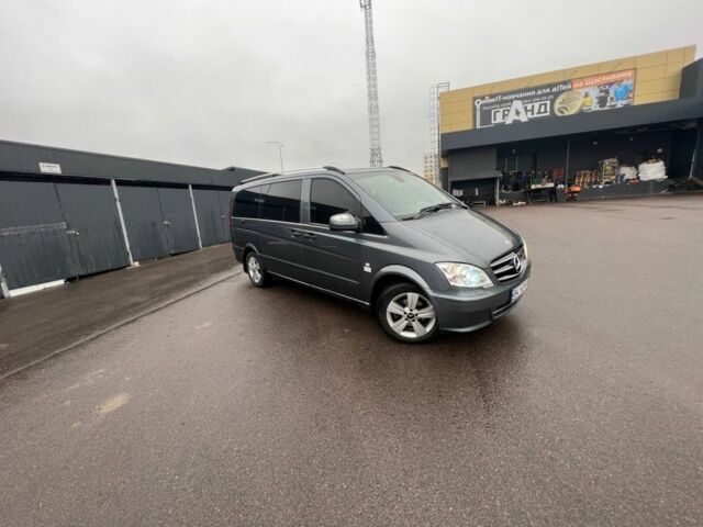 Серый Мерседес Вито, объемом двигателя 3 л и пробегом 262 тыс. км за 13500 $, фото 2 на Automoto.ua