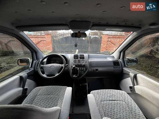 Серый Мерседес Вито, объемом двигателя 2.3 л и пробегом 298 тыс. км за 6900 $, фото 36 на Automoto.ua