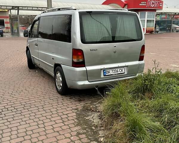 Серый Мерседес Вито, объемом двигателя 2.3 л и пробегом 461 тыс. км за 3750 $, фото 1 на Automoto.ua