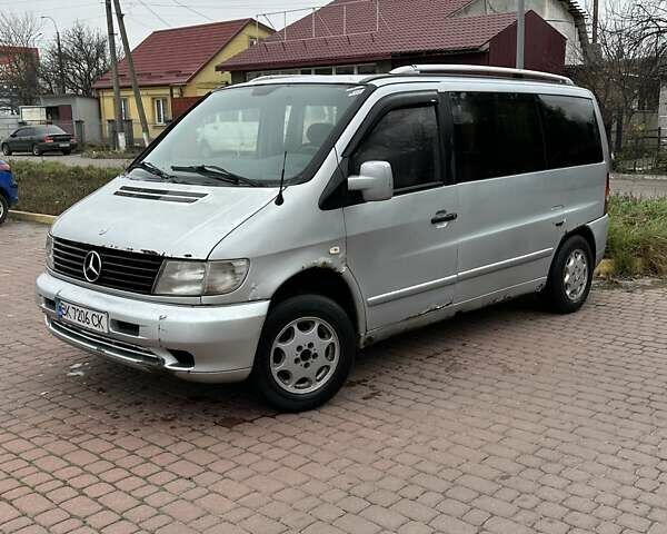 Серый Мерседес Вито, объемом двигателя 2.3 л и пробегом 461 тыс. км за 3750 $, фото 6 на Automoto.ua