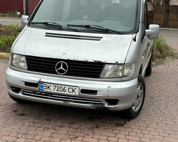 Серый Мерседес Вито, объемом двигателя 2.3 л и пробегом 461 тыс. км за 3750 $, фото 7 на Automoto.ua