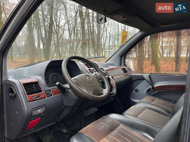 Серый Мерседес Вито, объемом двигателя 2.15 л и пробегом 350 тыс. км за 4750 $, фото 12 на Automoto.ua