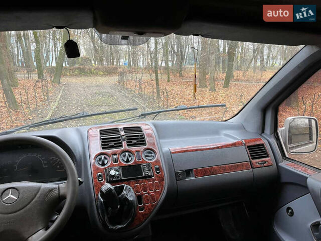Серый Мерседес Вито, объемом двигателя 2.15 л и пробегом 350 тыс. км за 4750 $, фото 14 на Automoto.ua