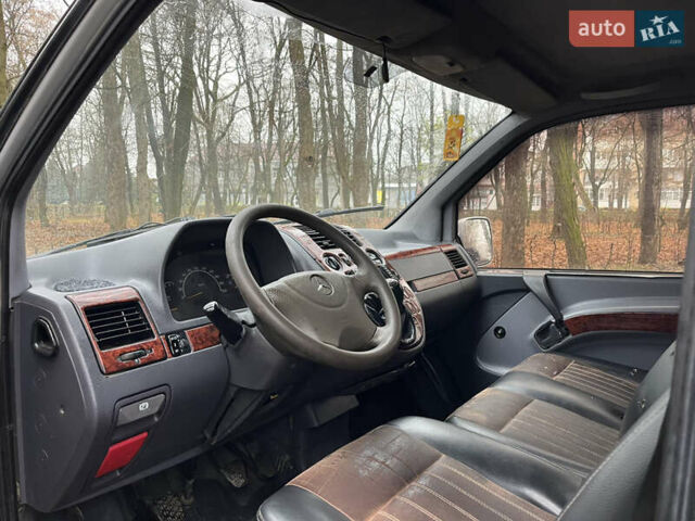 Сірий Мерседес Віто, об'ємом двигуна 2.15 л та пробігом 400 тис. км за 5000 $, фото 12 на Automoto.ua