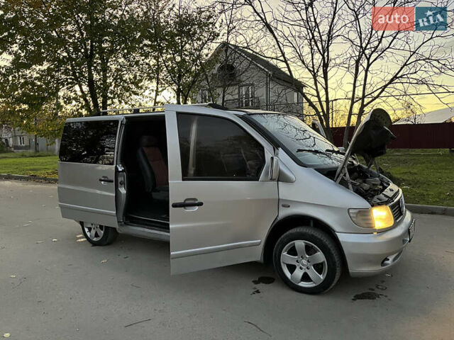 Серый Мерседес Вито, объемом двигателя 2.15 л и пробегом 350 тыс. км за 5200 $, фото 19 на Automoto.ua