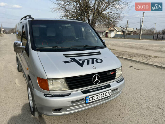Серый Мерседес Вито, объемом двигателя 2.2 л и пробегом 350 тыс. км за 5900 $, фото 12 на Automoto.ua