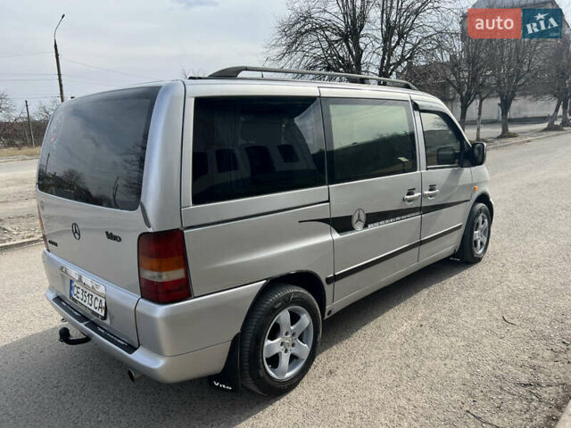 Серый Мерседес Вито, объемом двигателя 2.2 л и пробегом 350 тыс. км за 5900 $, фото 7 на Automoto.ua