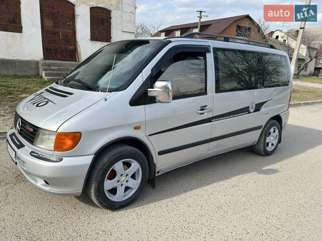 Серый Мерседес Вито, объемом двигателя 2.2 л и пробегом 350 тыс. км за 5900 $, фото 1 на Automoto.ua