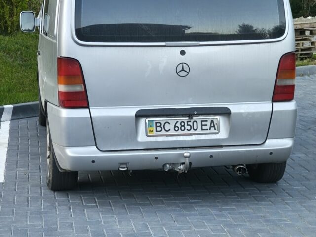 Серый Мерседес Вито, объемом двигателя 2.2 л и пробегом 240 тыс. км за 5400 $, фото 10 на Automoto.ua