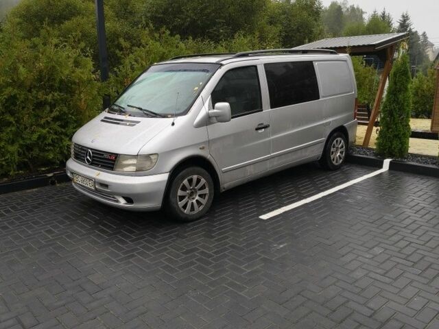 Серый Мерседес Вито, объемом двигателя 2.2 л и пробегом 240 тыс. км за 5400 $, фото 8 на Automoto.ua