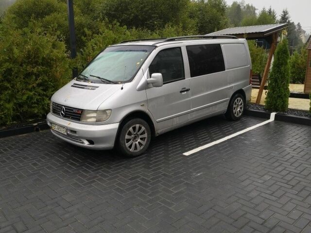 Серый Мерседес Вито, объемом двигателя 2.2 л и пробегом 240 тыс. км за 5400 $, фото 9 на Automoto.ua