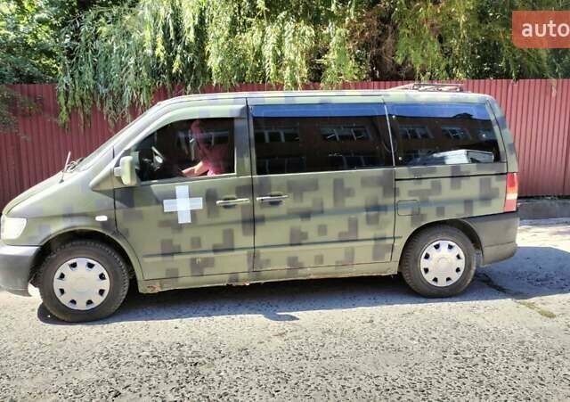 Серый Мерседес Вито, объемом двигателя 2.15 л и пробегом 300 тыс. км за 3800 $, фото 2 на Automoto.ua