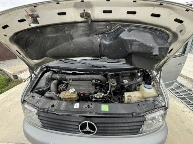 Серый Мерседес Вито, объемом двигателя 2.15 л и пробегом 268 тыс. км за 2627 $, фото 9 на Automoto.ua