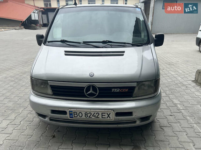 Сірий Мерседес Віто, об'ємом двигуна 2.2 л та пробігом 393 тис. км за 6000 $, фото 5 на Automoto.ua