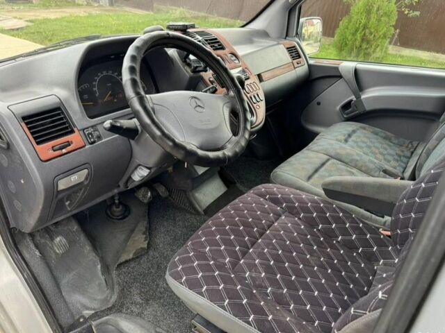 Серый Мерседес Вито, объемом двигателя 2.15 л и пробегом 268 тыс. км за 2627 $, фото 4 на Automoto.ua