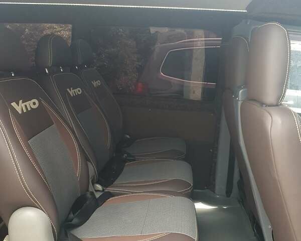 Серый Мерседес Вито, объемом двигателя 2.2 л и пробегом 450 тыс. км за 5500 $, фото 4 на Automoto.ua