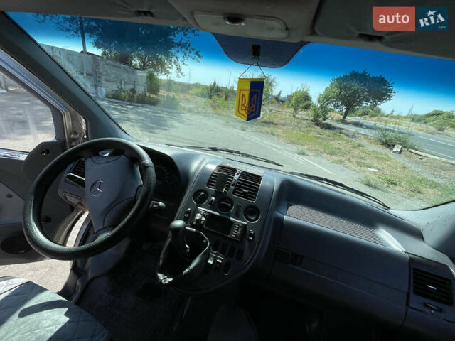 Серый Мерседес Вито, объемом двигателя 2.15 л и пробегом 423 тыс. км за 6500 $, фото 9 на Automoto.ua