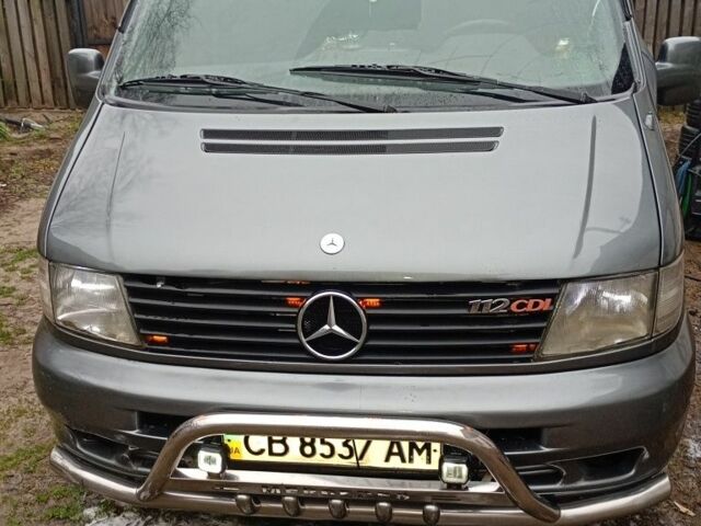 Сірий Мерседес Віто, об'ємом двигуна 2.2 л та пробігом 340 тис. км за 4200 $, фото 5 на Automoto.ua