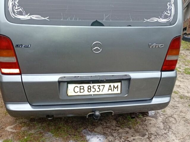 Сірий Мерседес Віто, об'ємом двигуна 2.2 л та пробігом 340 тис. км за 4200 $, фото 9 на Automoto.ua