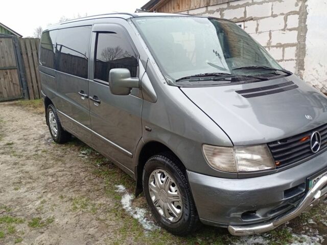 Сірий Мерседес Віто, об'ємом двигуна 2.2 л та пробігом 340 тис. км за 4200 $, фото 4 на Automoto.ua