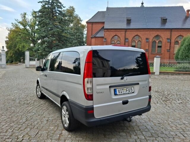 Серый Мерседес Вито, объемом двигателя 2.2 л и пробегом 280 тыс. км за 3800 $, фото 3 на Automoto.ua