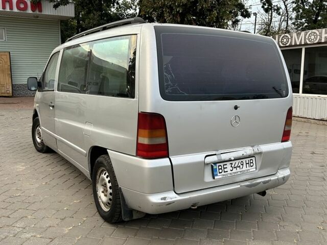 Серый Мерседес Вито, объемом двигателя 2.1 л и пробегом 320 тыс. км за 4500 $, фото 4 на Automoto.ua