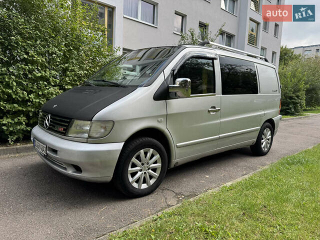 Серый Мерседес Вито, объемом двигателя 2.2 л и пробегом 346 тыс. км за 4100 $, фото 1 на Automoto.ua