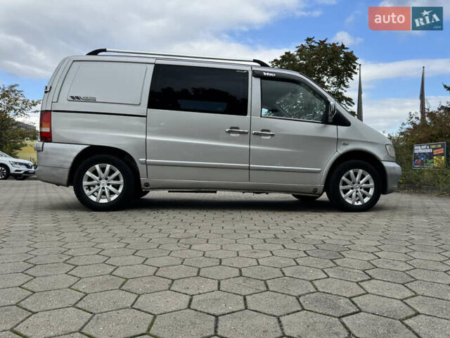 Серый Мерседес Вито, объемом двигателя 2.2 л и пробегом 346 тыс. км за 4100 $, фото 2 на Automoto.ua