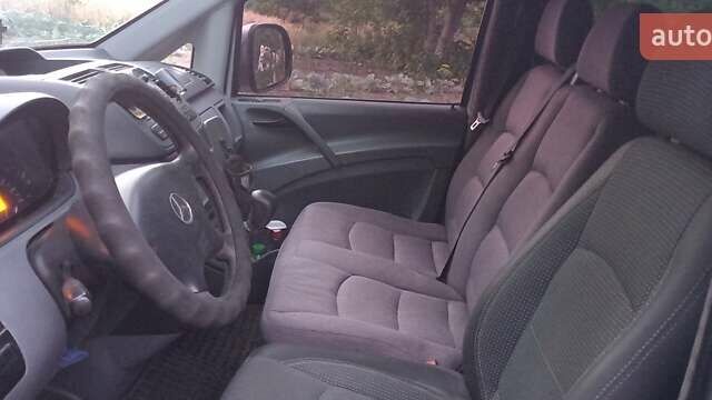 Серый Мерседес Вито, объемом двигателя 2.2 л и пробегом 689 тыс. км за 7600 $, фото 4 на Automoto.ua