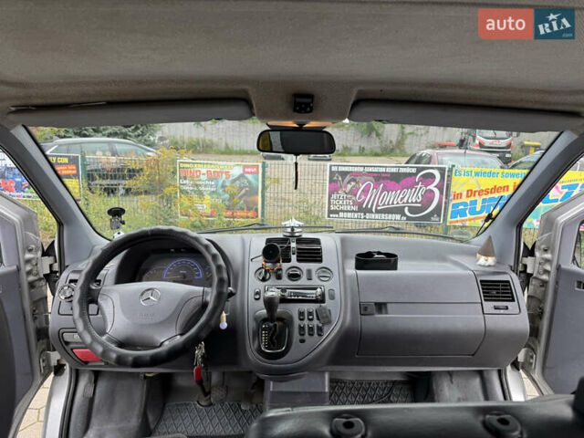 Серый Мерседес Вито, объемом двигателя 2.2 л и пробегом 346 тыс. км за 4100 $, фото 5 на Automoto.ua