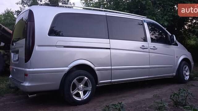 Серый Мерседес Вито, объемом двигателя 2.2 л и пробегом 689 тыс. км за 7600 $, фото 2 на Automoto.ua