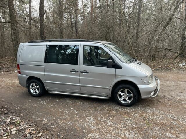 Сірий Мерседес Віто, об'ємом двигуна 2.1 л та пробігом 200 тис. км за 4500 $, фото 3 на Automoto.ua