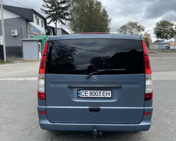 Серый Мерседес Вито, объемом двигателя 2.1 л и пробегом 256 тыс. км за 8700 $, фото 9 на Automoto.ua