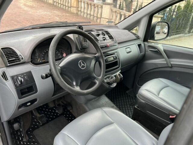 Сірий Мерседес Віто, об'ємом двигуна 2.2 л та пробігом 300 тис. км за 1900 $, фото 6 на Automoto.ua