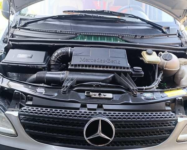 Серый Мерседес Вито, объемом двигателя 2.15 л и пробегом 371 тыс. км за 7200 $, фото 5 на Automoto.ua