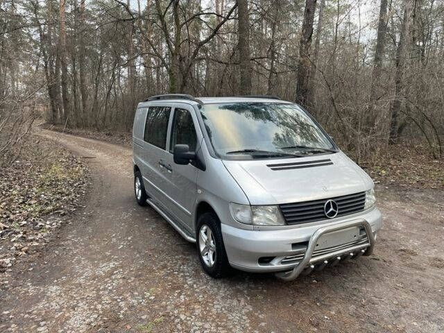 Сірий Мерседес Віто, об'ємом двигуна 2.1 л та пробігом 200 тис. км за 4500 $, фото 1 на Automoto.ua