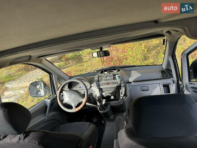 Сірий Мерседес Віто, об'ємом двигуна 2.15 л та пробігом 329 тис. км за 5700 $, фото 7 на Automoto.ua