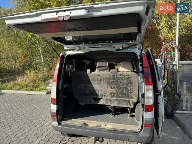 Сірий Мерседес Віто, об'ємом двигуна 2.15 л та пробігом 329 тис. км за 5700 $, фото 11 на Automoto.ua