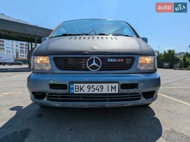 Сірий Мерседес Віто, об'ємом двигуна 2.2 л та пробігом 270 тис. км за 4200 $, фото 3 на Automoto.ua