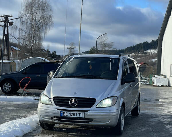 Серый Мерседес Вито, объемом двигателя 2.15 л и пробегом 350 тыс. км за 6300 $, фото 14 на Automoto.ua
