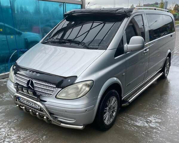 Сірий Мерседес Віто, об'ємом двигуна 2.15 л та пробігом 432 тис. км за 7900 $, фото 4 на Automoto.ua