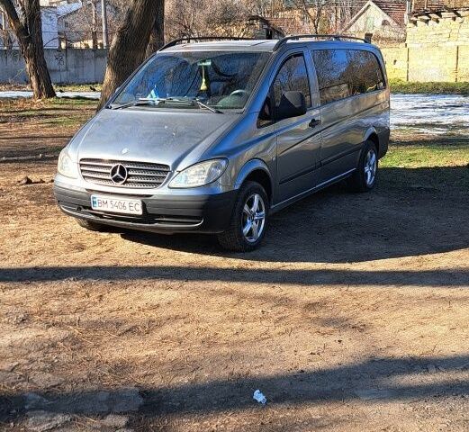 Серый Мерседес Вито, объемом двигателя 2.1 л и пробегом 387 тыс. км за 6500 $, фото 8 на Automoto.ua