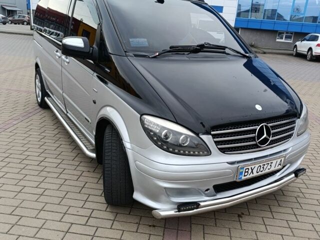 Серый Мерседес Вито, объемом двигателя 2.1 л и пробегом 350 тыс. км за 7400 $, фото 1 на Automoto.ua