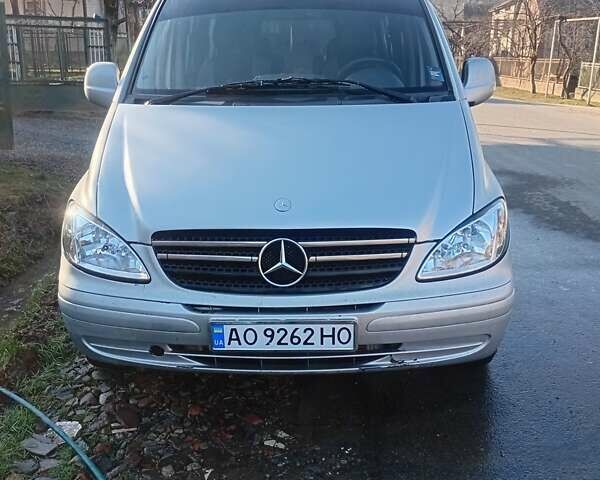 Серый Мерседес Вито, объемом двигателя 2.15 л и пробегом 284 тыс. км за 6500 $, фото 11 на Automoto.ua