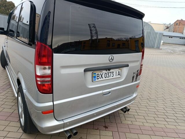 Серый Мерседес Вито, объемом двигателя 2.1 л и пробегом 350 тыс. км за 7400 $, фото 4 на Automoto.ua